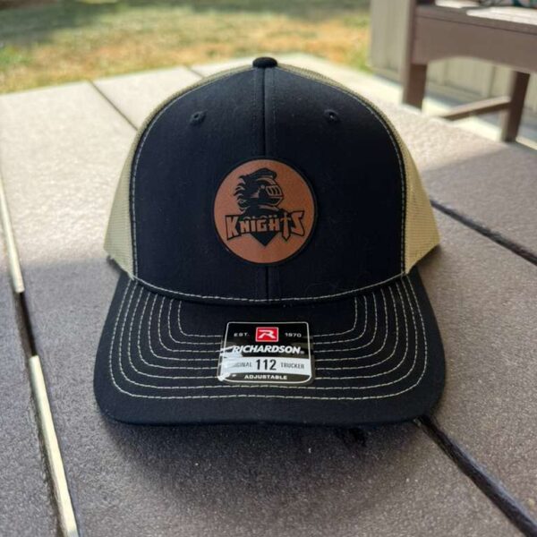 Knights Classic Leather Patch Hat