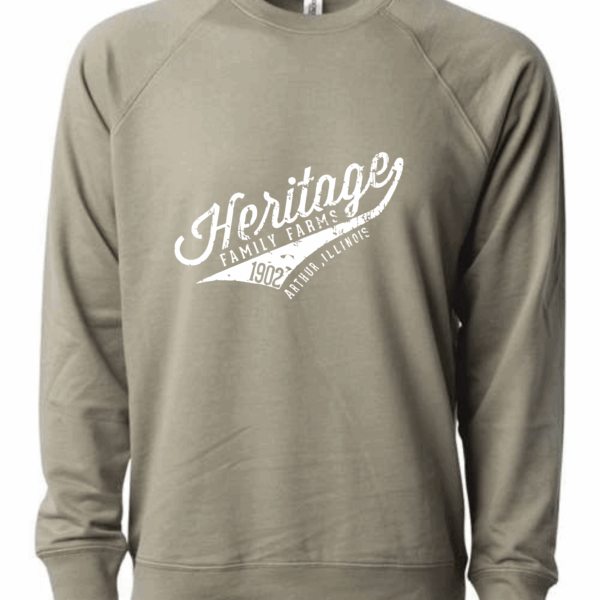 Heritage Family Farms Baseball Logo Crewneck Heritage Family Farms Baseball Logo Crewneck