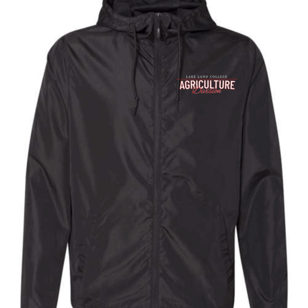 LLC Ag Embroidered Lightweight Windbreaker