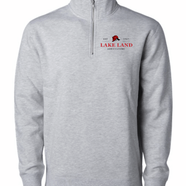 LLC Agriculture Embroidered Quarter-Zip Pullover