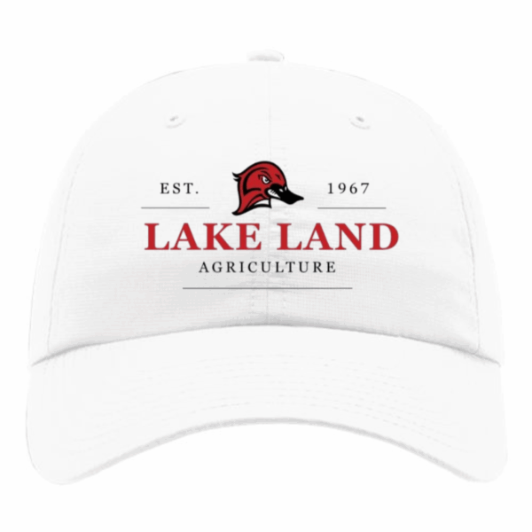 LLC Ag Embroidered Hat - White