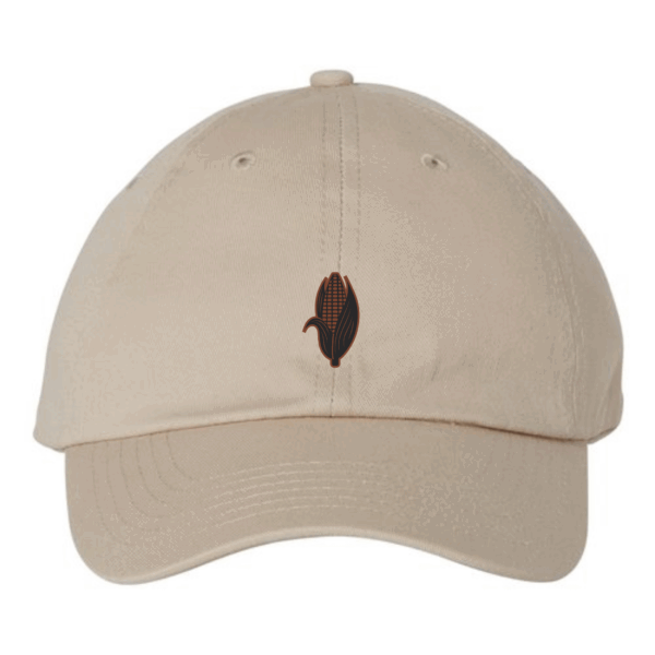 Corn Leather Patch Hat