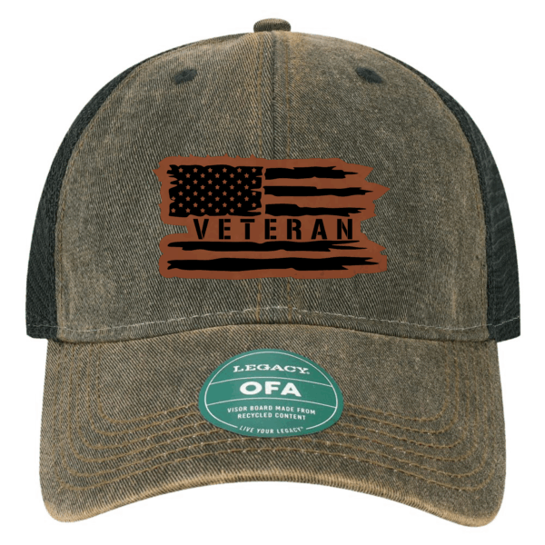 Veteran Flag Patch Hat