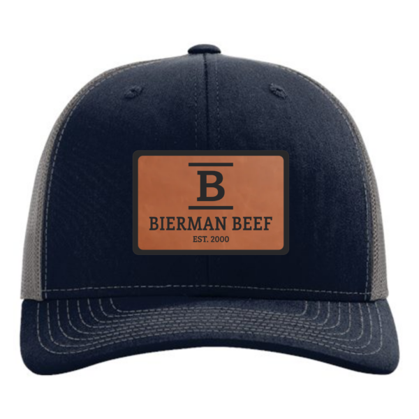 Bierman Beef Leather Patch Hat