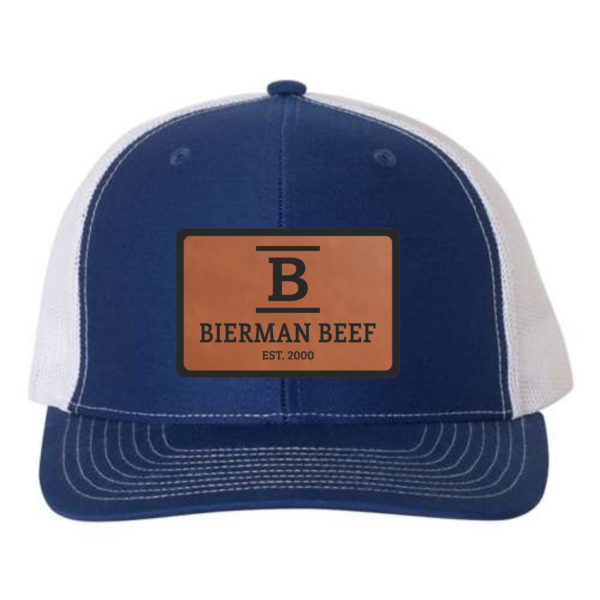 Bierman Beef Leather Patch Hat