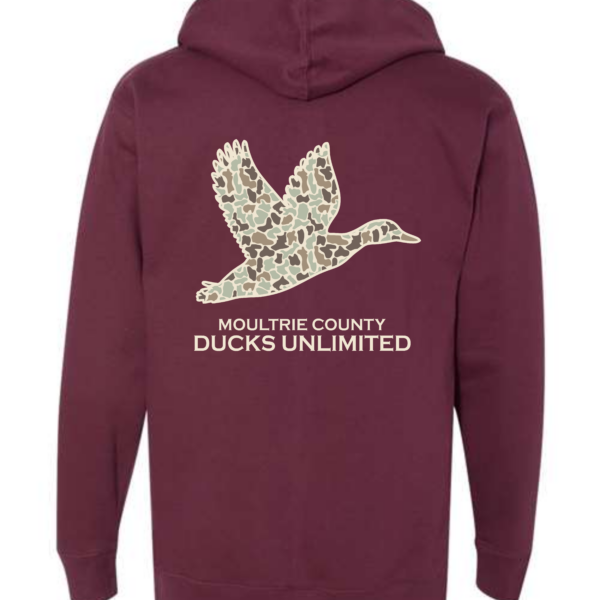 Moultrie County Ducks Unlimited YOUTH Classic Hooded Sweatshirt